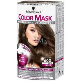 Schwarzkopf Color Mask barva na vlasy 600 Světle hnědý