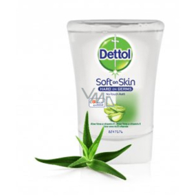 Dettol Aloe Vera hydratační mýdlo do bezdotykového dávkovače náhradní náplň 250 ml