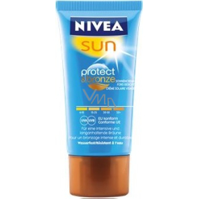 Nivea Sun Protect & Bronze OF30+ intenzivní pleťový krém na opalování 50 ml