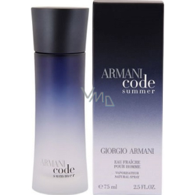 Giorgio Armani Code Summer Eau Fraiche toaletní voda pro muže 75 ml