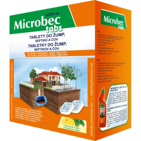 Bros - Microbec Ultra Tabs tablety do žump, septiků a čov 16 x 20 g