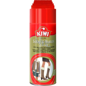 Kiwi Suede & Nubuck Cleaner bezbarvý čistič na surovou kůži a semiš 200 ml