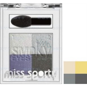 Miss Sporty Studio Colour Smoky Quattro oční stíny 407 Luxury Smoky 2,2 g
