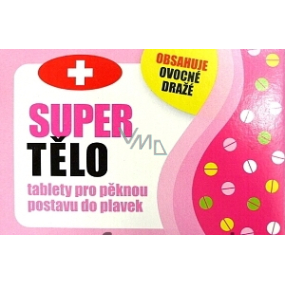 Nekupto Sladká první pomoc Super tělo ovocné dražé 12 g