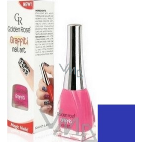 Golden Rose Graffiti Nail Art praskající lak na nehty odstín 19 12 ml