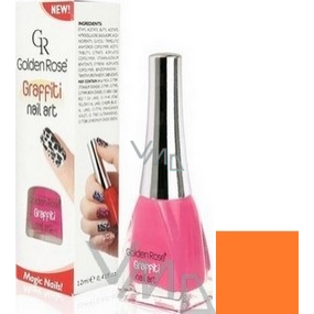 Golden Rose Graffiti Nail Art praskající lak na nehty odstín 21 12 ml