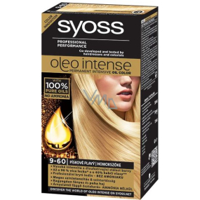 Syoss Oleo Intense Color barva na vlasy bez amoniaku 9-60 Pískově plavá