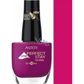 Astor Perfect Stay Gel Shine 3v1 lak na nehty 202 Pink With Envy 12 ml