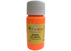 Art e Miss Barva na světlý textil 73 Neon oranžová 40 g