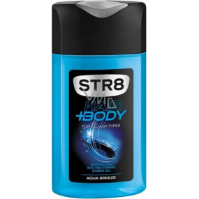 Str8 Aqua Breeze sprchový gel na tělo a vlasy pro muže 250 ml