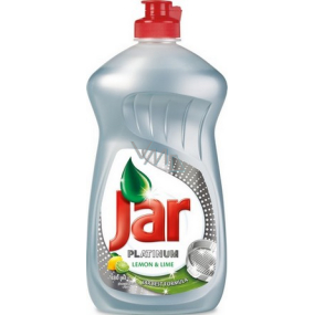 Jar Platinum Lemon & Lime Prostředek na ruční mytí nádobí 480 ml