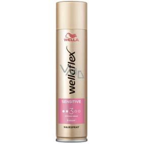 Wella Wellaflex Sensitive silné zpevnění lak na vlasy pro citlivou pokožku 250 ml