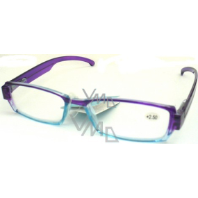 Berkeley Čtecí dioptrické brýle +1 fialovomodré CB02 1 kus MC2076