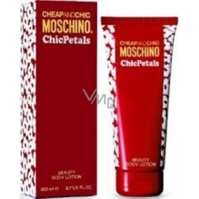 Moschino Cheap And Chic Chic Petals tělové mléko pro ženy 200 ml