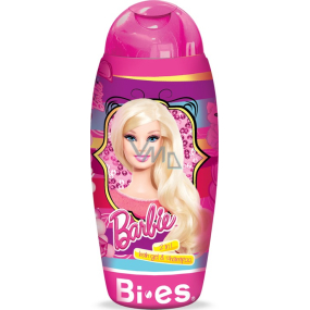 Mattel Barbie 2v1 sprchový gel a šampon pro děti 250 ml
