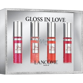 Lancome Mini Gloss In Love 4 lesky na rty 4 x 4,5 ml, kosmetická sada