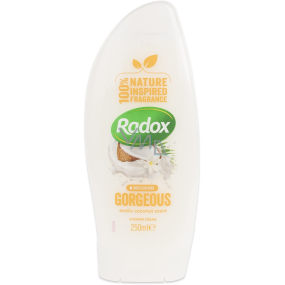Radox Gorgeous Coconut s vůní kokosu sprchový gel 250 ml