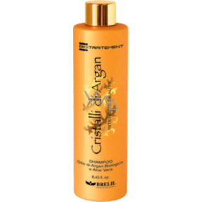 Brelil Cristalli di Argan Bio Arganový olej a Aloe vera šampón 250 ml