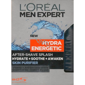 Loreal Paris Men Expert Hydra Energetic zklidňující voda po holení 100 ml