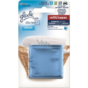 Glade Vůně čistoty Discreet osvěžovač vzduchu náhradní náplň 8 g