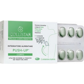 Collistar Push Up doplňek stravy pro zpevnění a zvětšení prsou 30 tablet