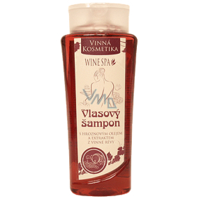 Bohemia Gifts Wine Spa Vinná kosmetika Hroznový olej a extrakt z vinné révy šampon na vlasy 250 ml
