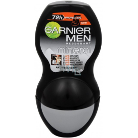 Garnier Men Mineral Protection 5 72h Non-stop kuličkový antiperspirant deodorant roll-on pro muže 50 ml