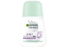Garnier Mineral Protection Floral Fresh 48h kuličkový antiperspirant deodorant roll-on pro ženy 50 ml