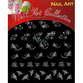 Absolute Cosmetics Nail Art samolepicí 3D nálepky na nehty GS16 1 aršík