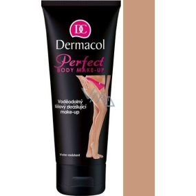 Dermacol Perfect voděodolný zkrášlující tělový make-up odstín Sand 100 ml