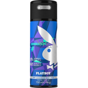 Playboy Generation for Him deodorant sprej pro muže 150 ml