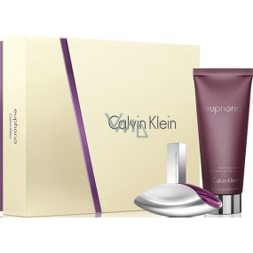 Calvin Klein Euphoria parfémovaná voda 50 ml + tělové mléko pro ženy 200 ml, dárková sada 2015