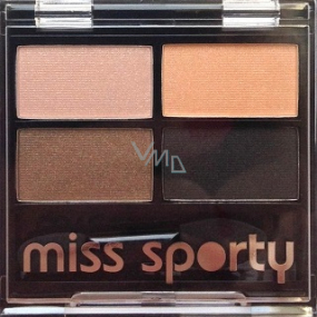 Miss Sporty Studio Colour Quattro oční stíny 406 Sunny Smoky 3,2 g