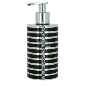 Vivian Gray Stripes Silver luxusní tekuté mýdlo 250 ml