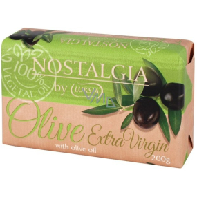 Luksja Nostalgia Olive Extra Virgin toaletní mýdlo 200 g