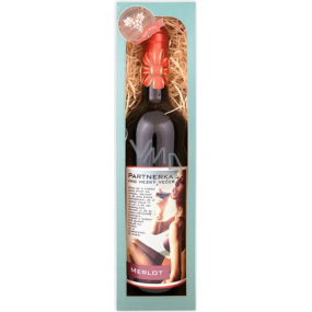 Bohemia Gifts Merlot Partnerka pro večer červené dárkové víno 750 ml