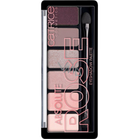 Catrice Absolute Rose Eyeshadow Palette paleta očních stínů 010 Frankie Rose To Hollywood 6 g