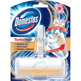 Domestos Turbo Fresh Tropical Wc blok rotační tuhý 38 g