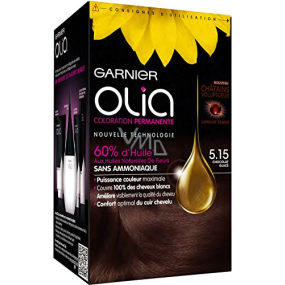 Garnier Olia barva na vlasy bez amoniaku 5.15 Ledová hnědá