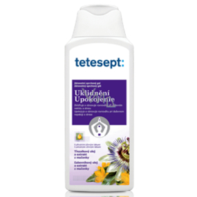 Tetesept Uklidnění Třezalkový olej + extrakt z mučenkových květů zdravotní sprchový gel 250 ml
