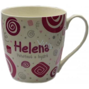 Nekupto Twister hrnek se jménem Helena růžový 0,4 litru