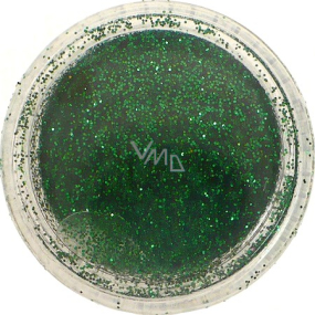 Ocean Crystalina Sypký glitr na nehty, tělo, obličej zelený 1,5 g