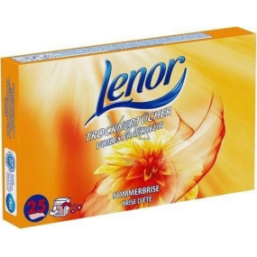 Lenor Sommerbrise ubrousky do sušičky prádla 25 kusů