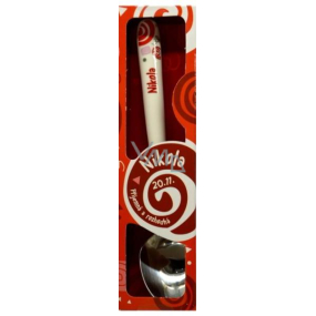 Nekupto Twister Lžička se jménem Nikola červená 16 cm