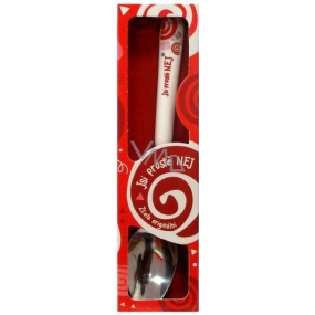 Nekupto Twister Lžička s názvem Jsi prostě nej červená 16 cm