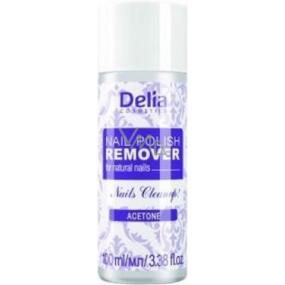 Delia Cosmetics Nail Polish Remover acetonový odlakovač na nehty 100 ml