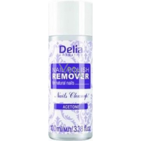 Delia Cosmetics Nail Polish Remover acetonový odlakovač na nehty 100 ml