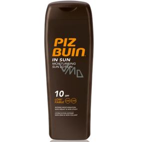 Piz Buin Moisturising OF10 opalovací mléko 200 ml