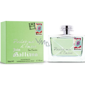 John Galliano Parlez-Moi d Amour Eau Fraiche toaletní voda pro ženy 50 ml