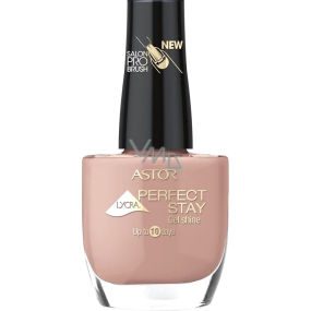 Astor Perfect Stay Gel Shine 3v1 lak na nehty 119 Vintage Pink 12 ml